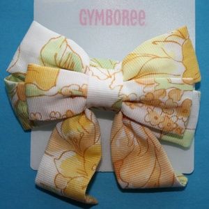 Wildflower Fields Floral Bow Gymboree NWT